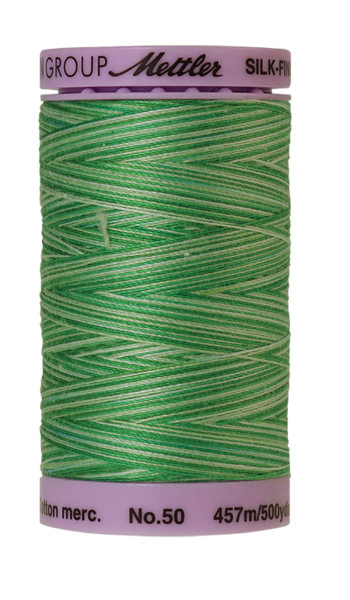 Minty (9085-9821) | Silk-Finish Cotton Multi 50wt (457M / 500Y) | Mettler Thread