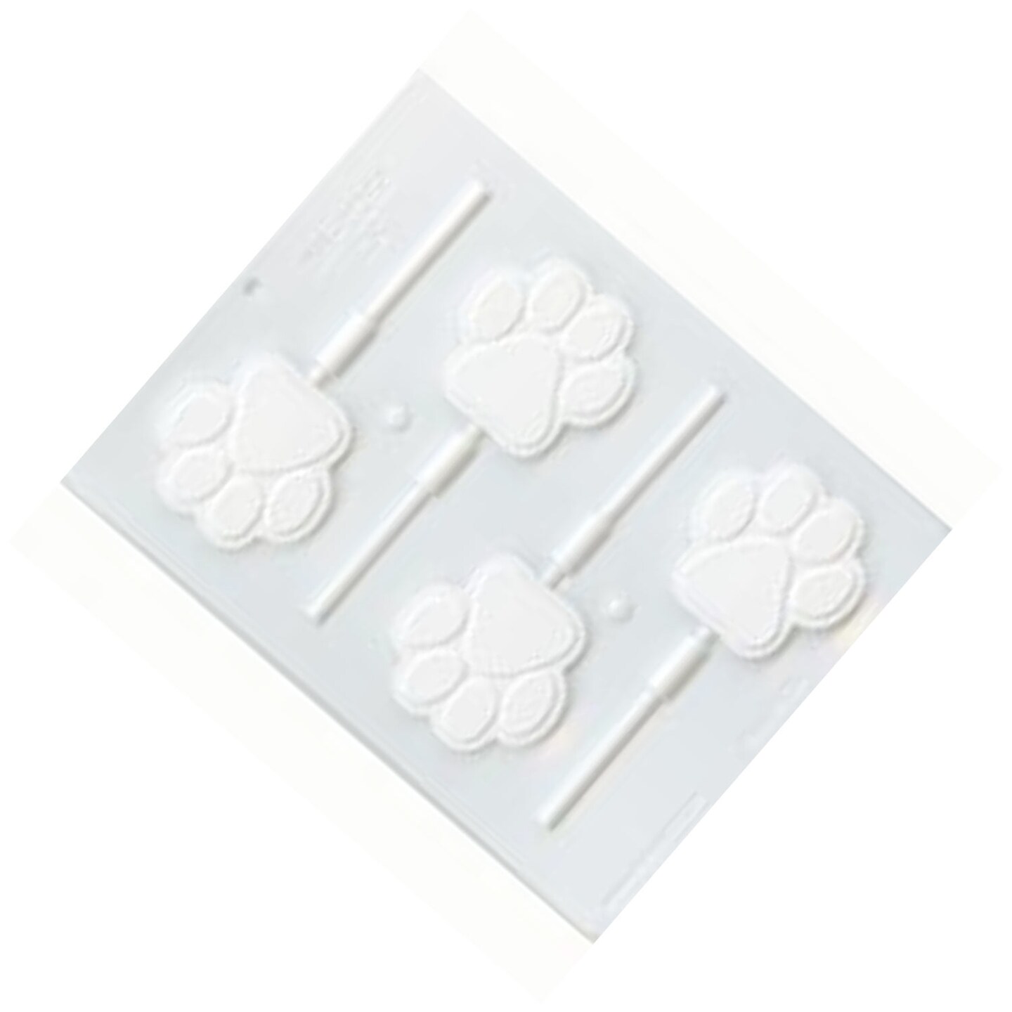 Dog Paw Sucker Hard Candy Mold for Pawsitively Fun Treats