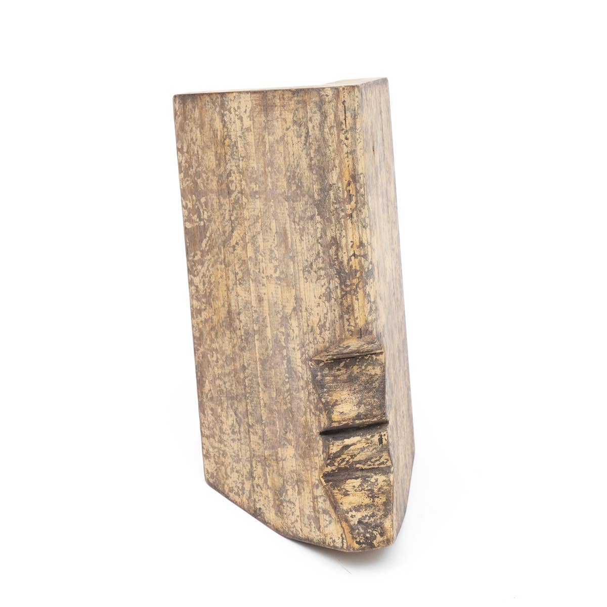 Wooden Face Decor Object - Large