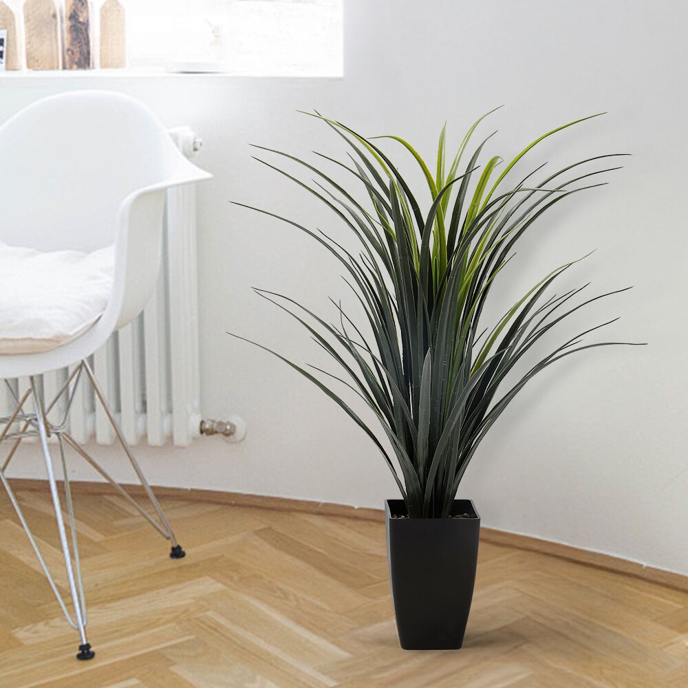 Realistic Artificial Potted Plant &#x2013; Lifelike Fake Greenery for Indoor Home Decor, Low Maintenance Faux Plant in Premium Pot