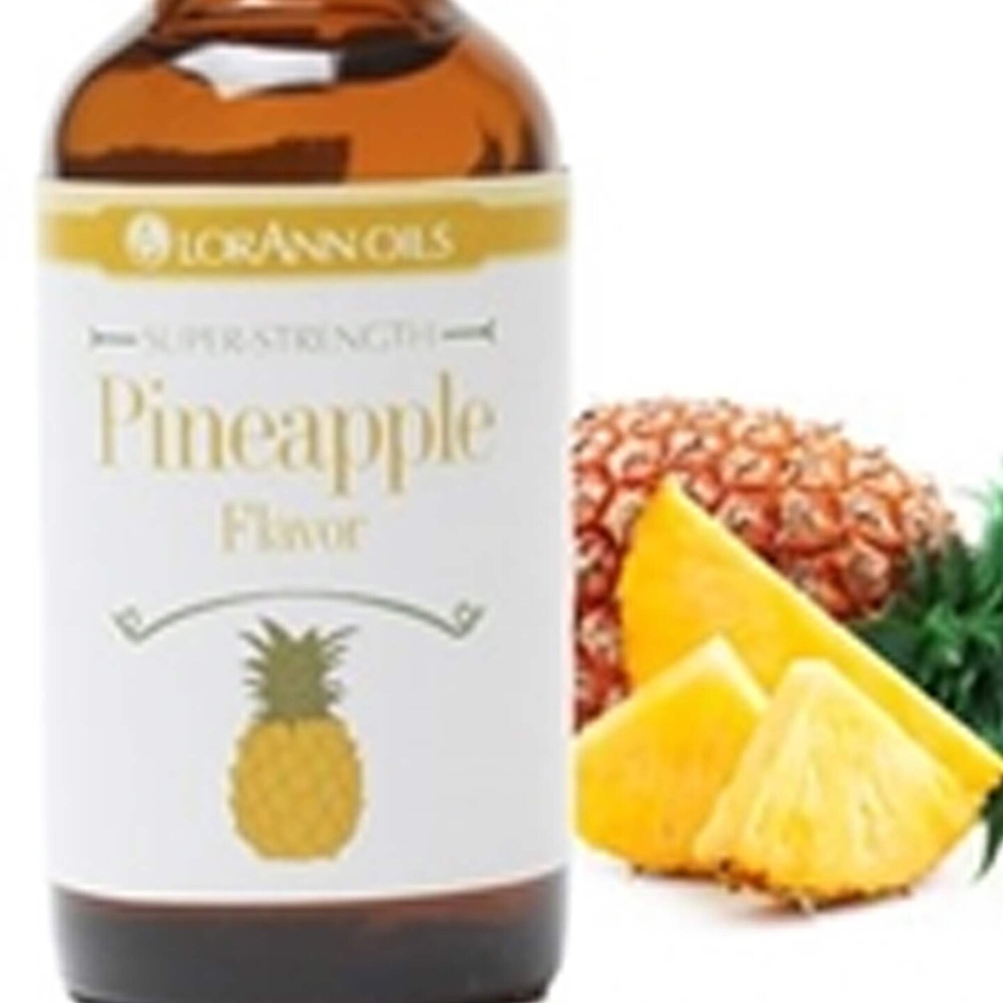 Pineapple Flavoring Extract 4 Ounce Bottle