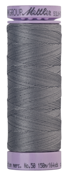 Roman Silver (9105-70421) | Silk-Finish Cotton 50wt (150M / 164Y) | Mettler Thread