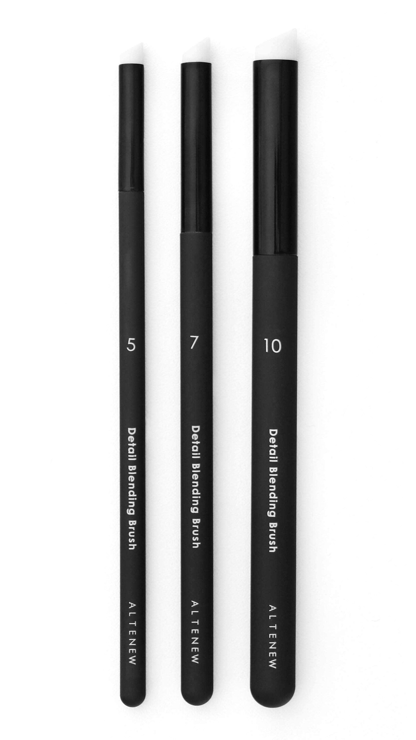 Detailed Blending Brush Set (Angled Bristles)