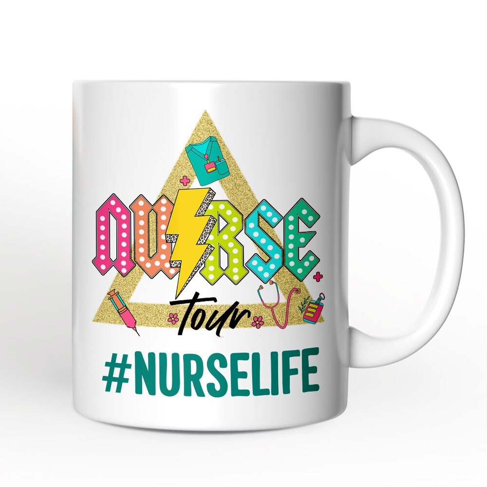 Nurse Life Tour Mug, Medical Worker Gift