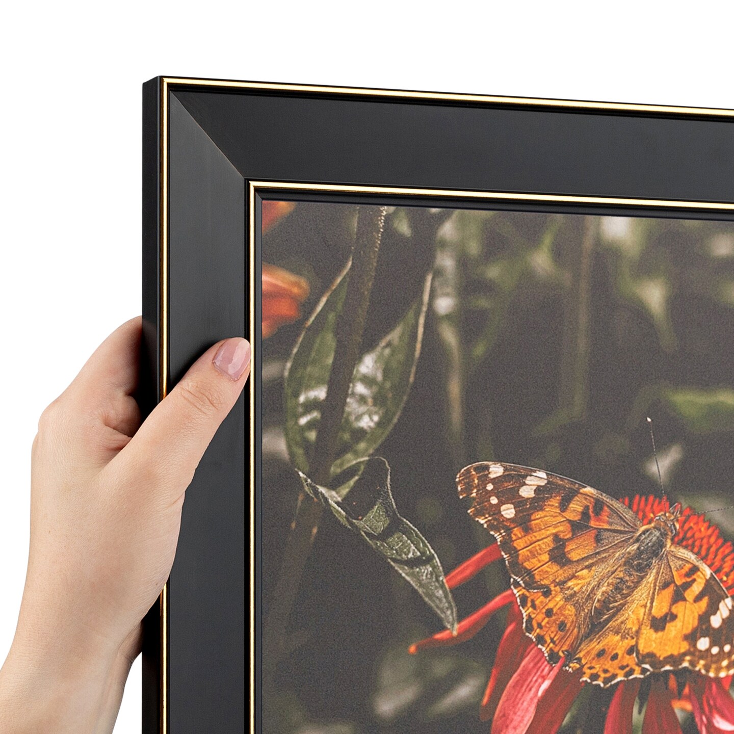 ArtToFrames 20x27 Inch Picture Frame, This 1.75 Inch Custom Wood Poster Frame is Available in Multiple Colors, Great for Your Art or Photos - Comes with Economy Acrylic and Corrugated Backing (A68OZ)
