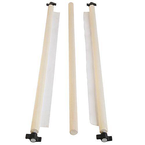 Nurge Scroll Rods 190-3A 40cm / 16 in for the Nurge Stitchery stand