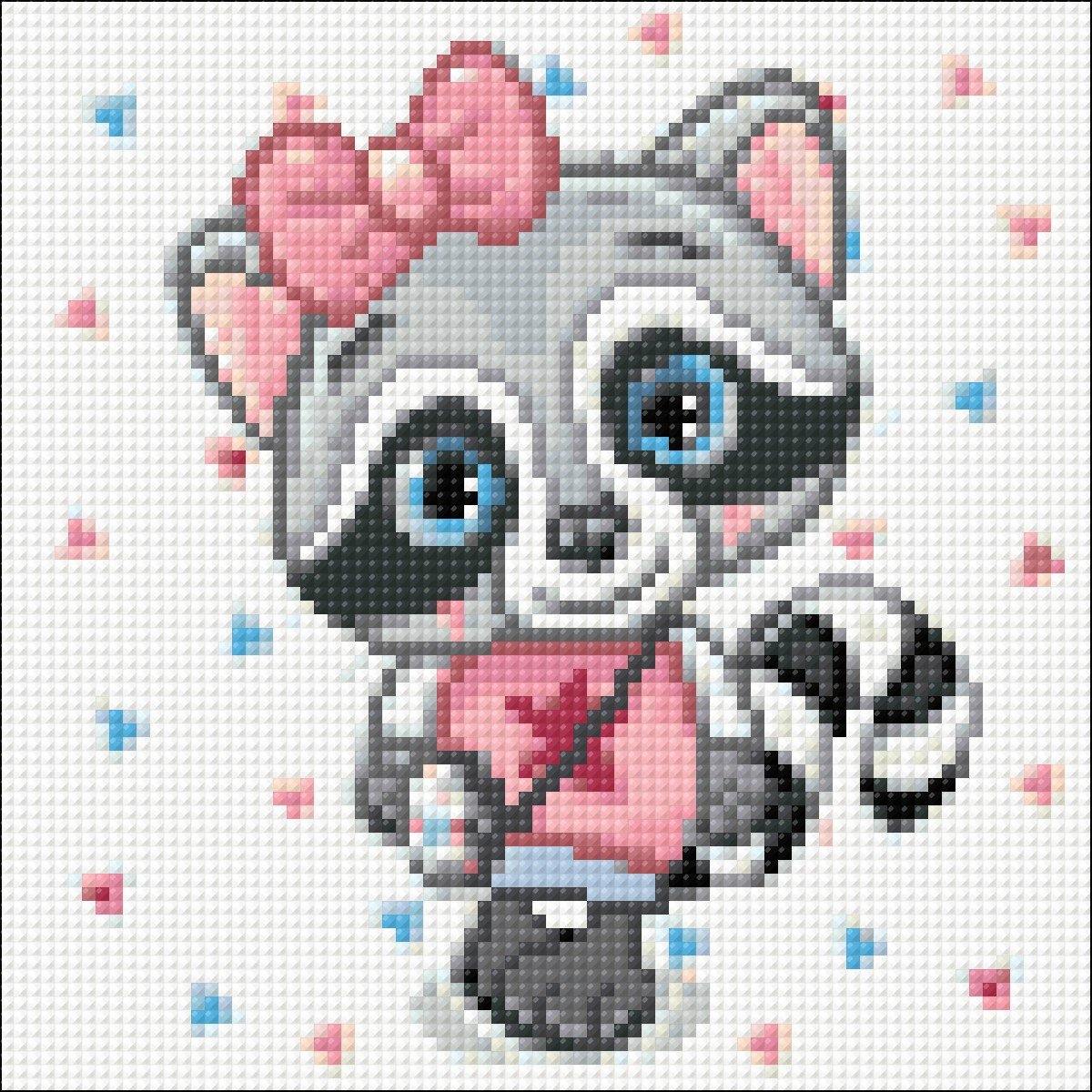 Stylish Mary CS2356 7.9 x 7.9 inches Crafting Spark Diamond Painting Kit