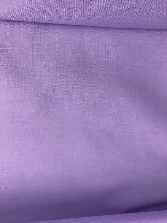 1 Yard Dark Lavender Poly Cotton Fabric Soft Lightweight 58/59&#x22; Wide for Sewing and Crafts