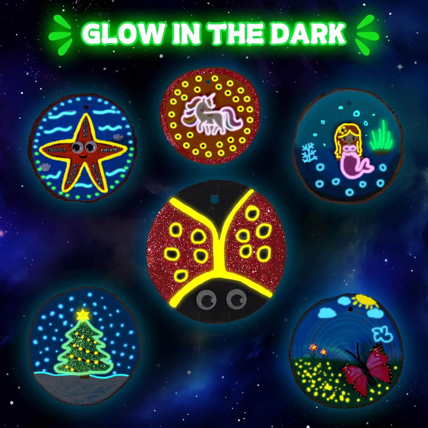 Glow in The Dark Rock Paint