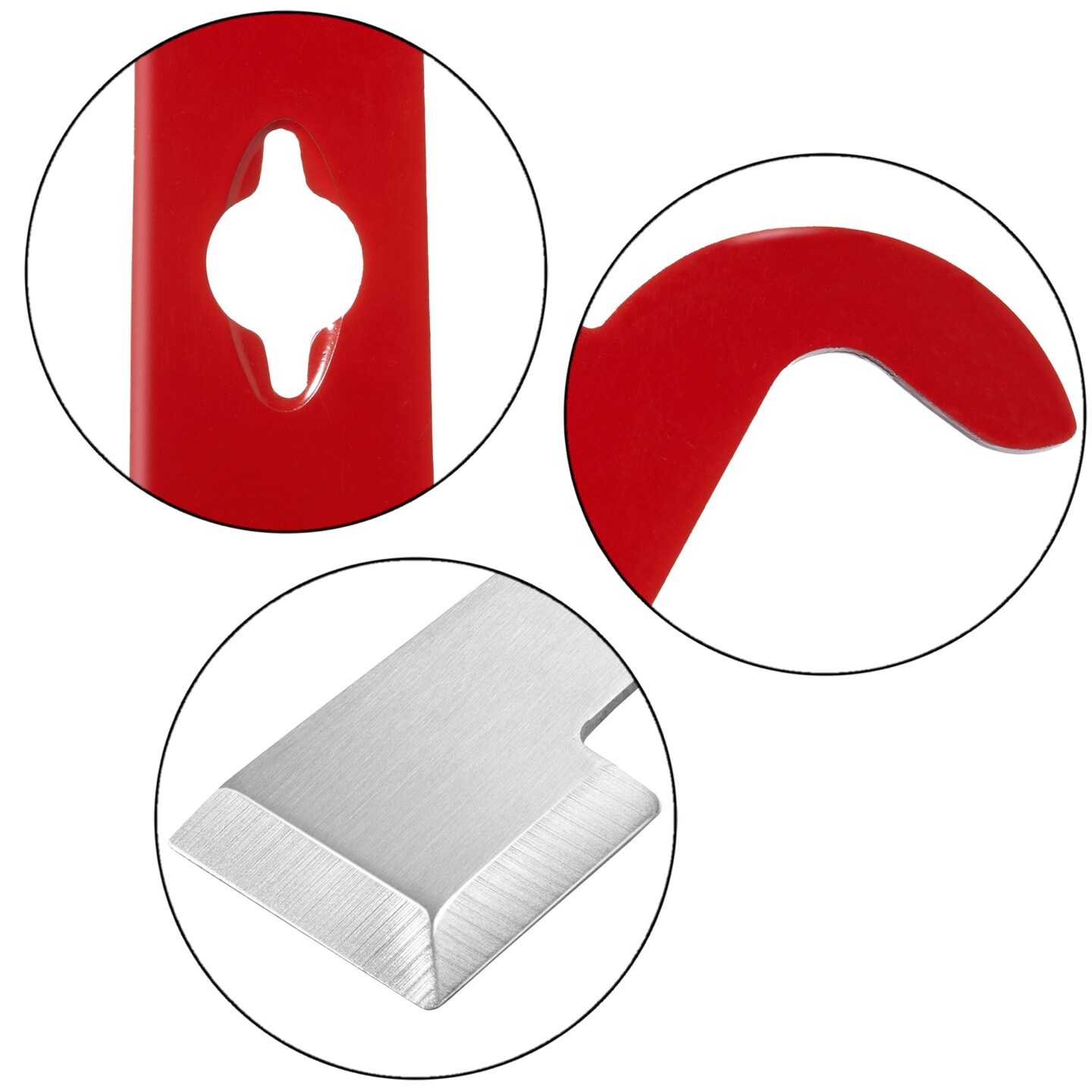 Honey Keeper 2-Pack Stainless Steel J Hook Bee Hive Tool, 10-1/2 inch Frame Lifter and Scraper, Beekeeping Equipment