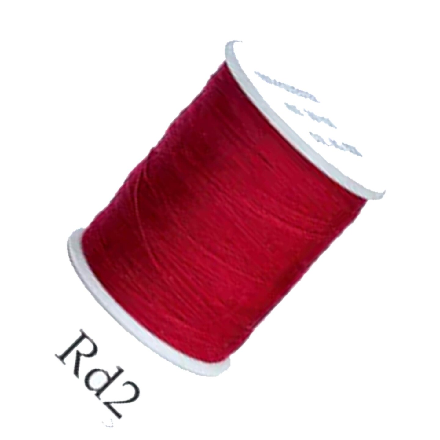 Red Polyester Sewing Thread 200 Yards High-Strength Thread for Clothing & Crafting