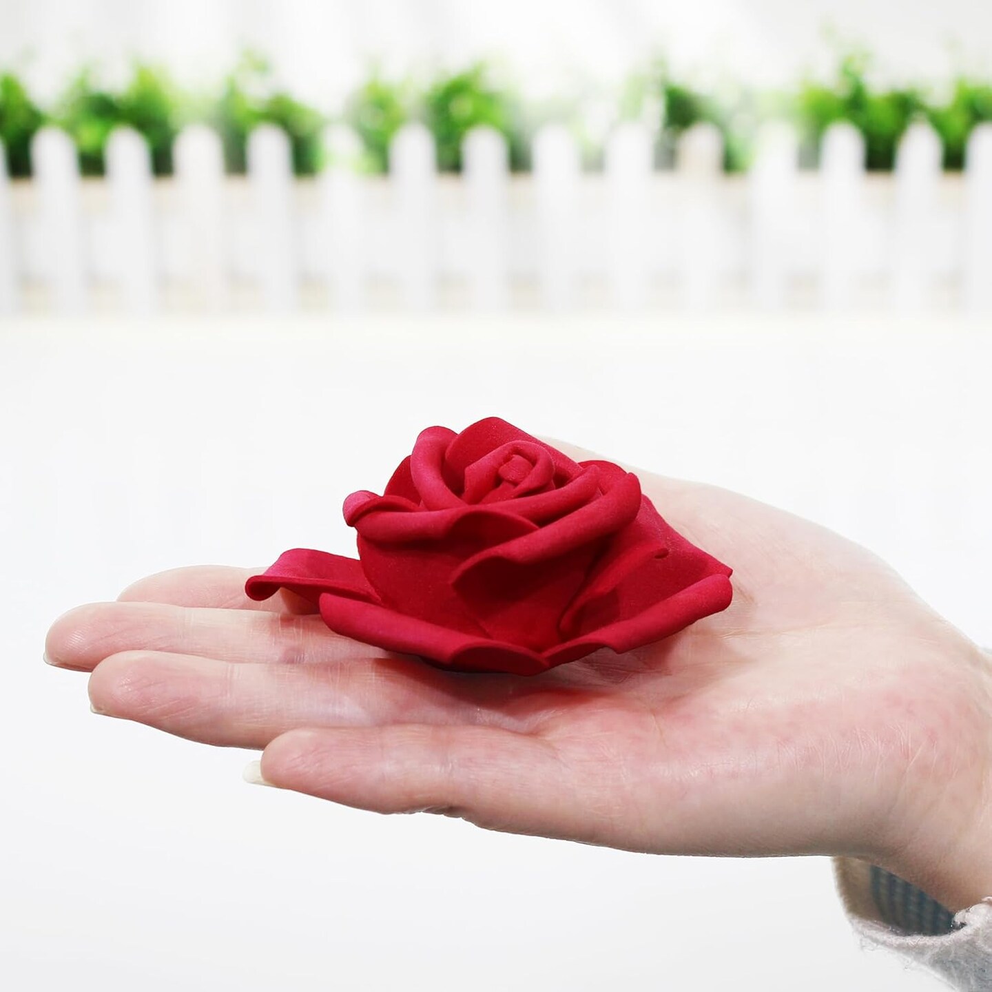 100 Pcs 3 Inch Artificial Flowers Centerpiece Arrangement
