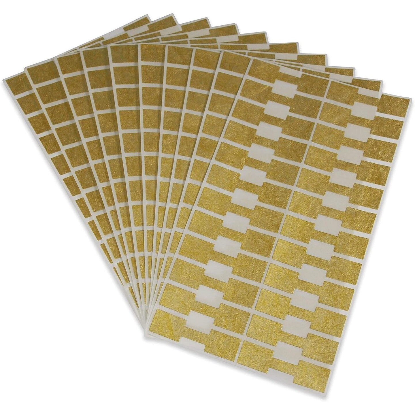 Jewelry Price Tags - Rectangle Gold (Package of 1000)