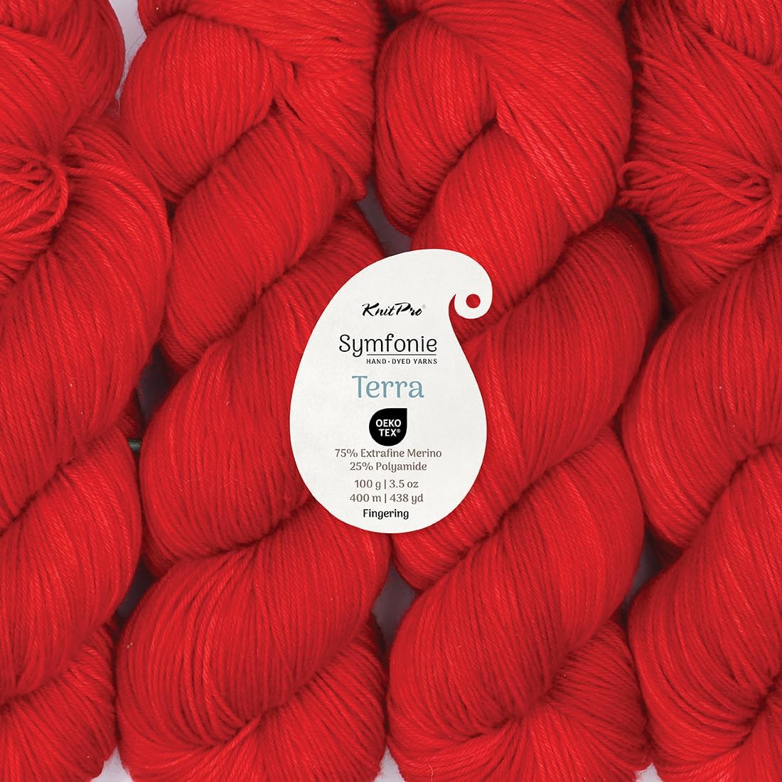 KnitPro Symfonie Premium Hand-Dyed Merino Wool & Polyamide Sock Yarns|Terra