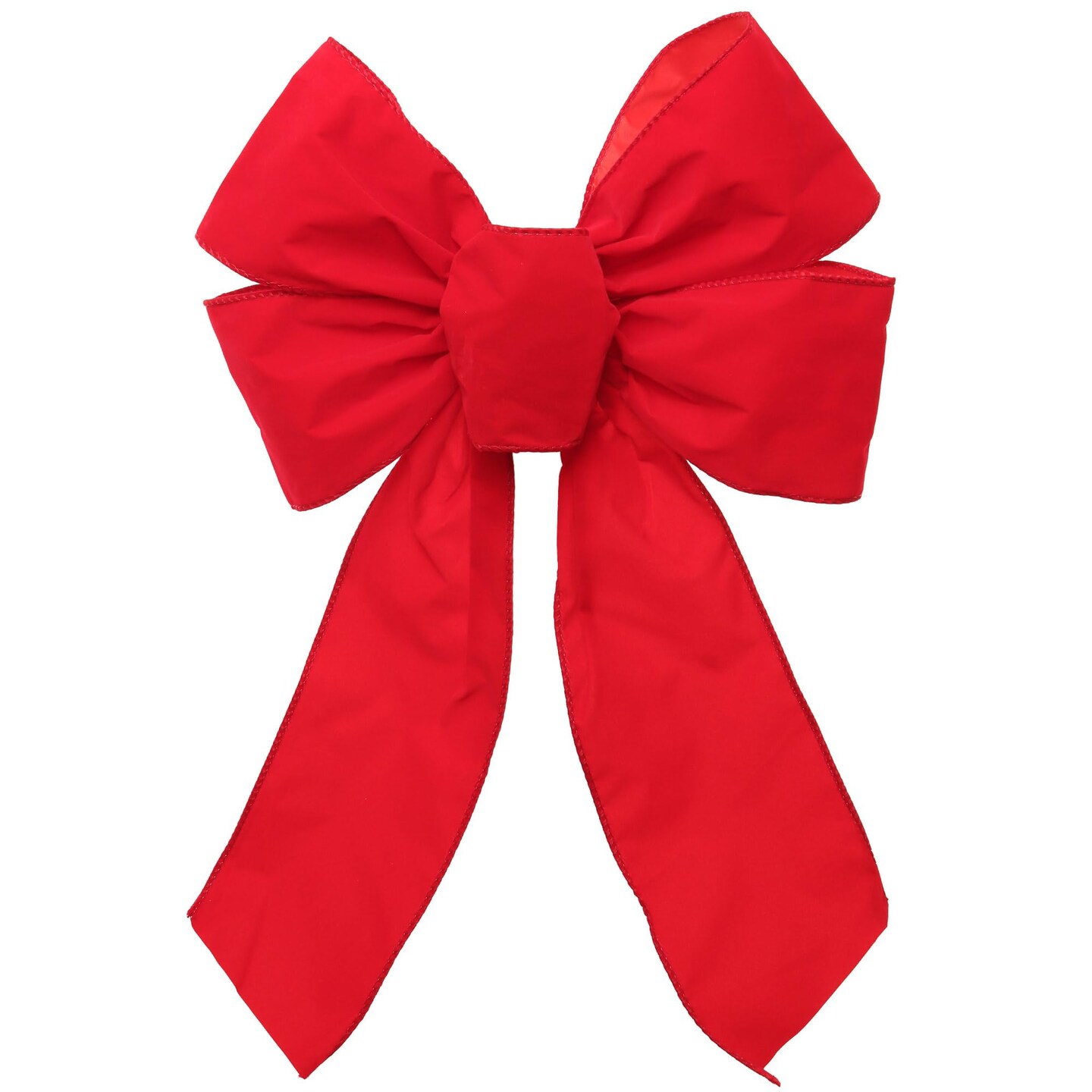 Set of 24 Vibrant Red Wired Bows | Perfect for Holiday Gifts, Wreaths &#x26; Party Decor | Easy to Shape &#x26; Durable for Multiple Seasons | Festive Christmas Decoration - 2024 Christmas Collection, Floral Home by Artificial Flowers