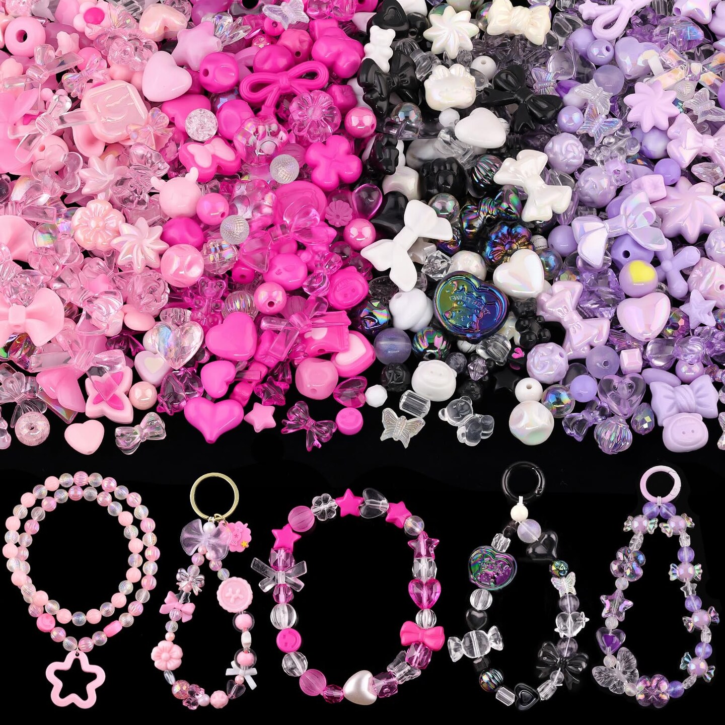 Aesthetic Beads Assorted Beads For Jewelry Making TINKRSTUFF - Main Image