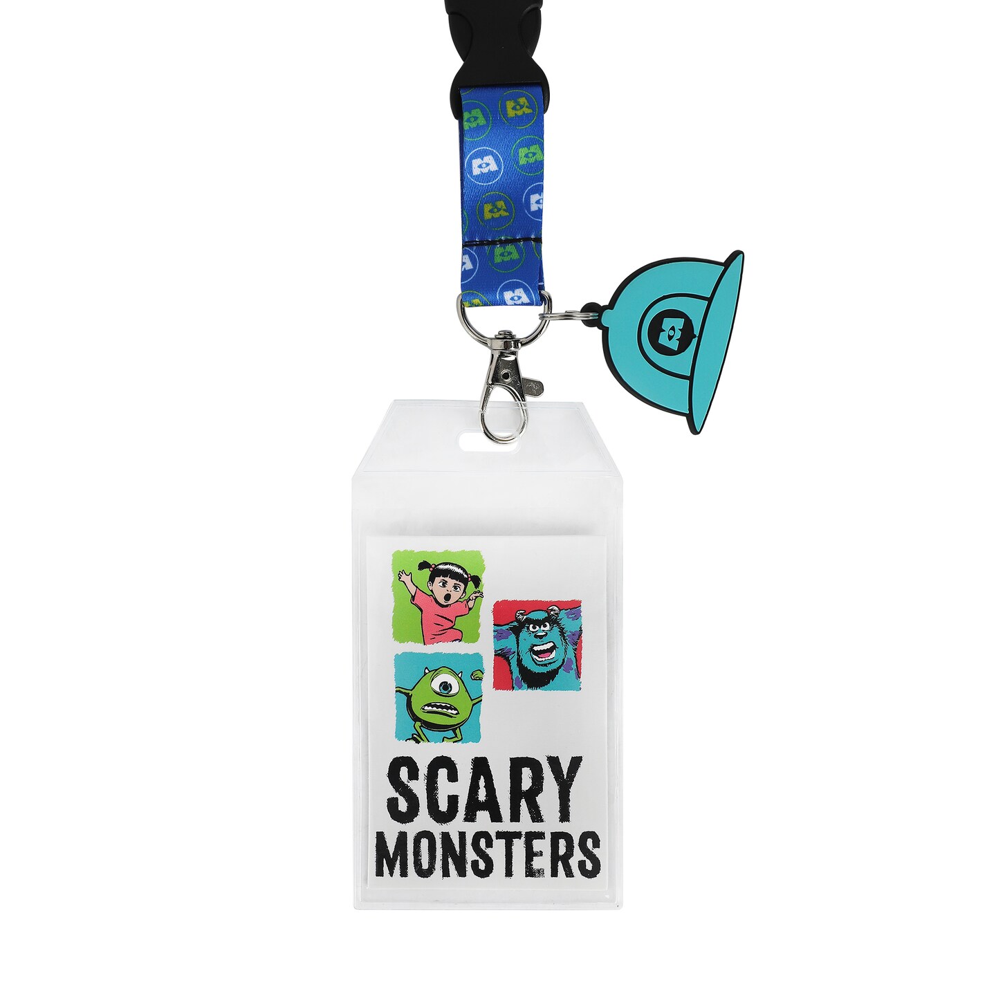 Monsters Inc Scary Monsters Blue 22&#x22; Lanyard