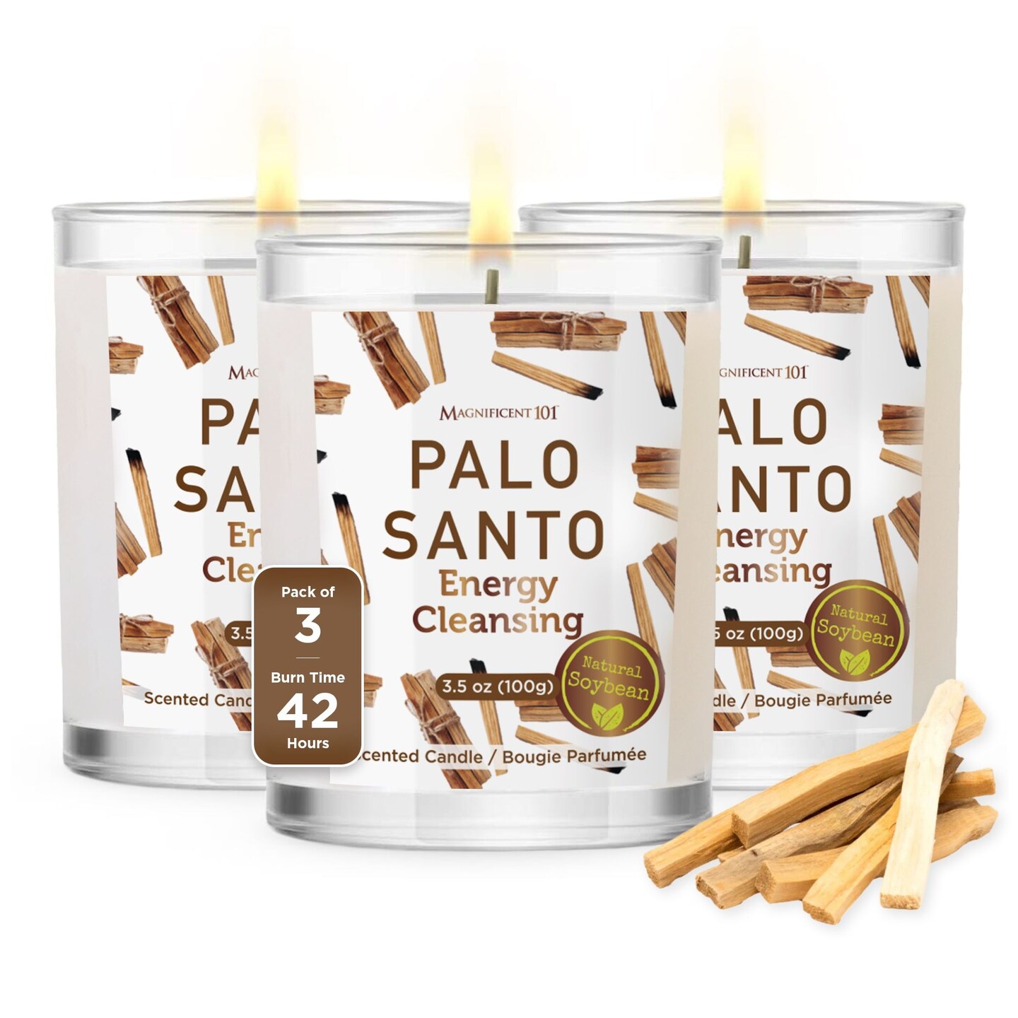 Magnificent 101 Palo Santo Smudge Candles