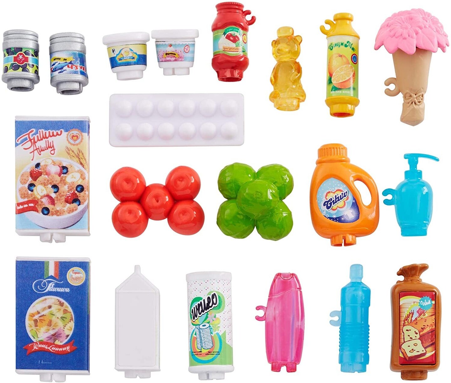 Mattel - Barbie Supermarket  [COLLECTABLES] Paper Doll, Toy