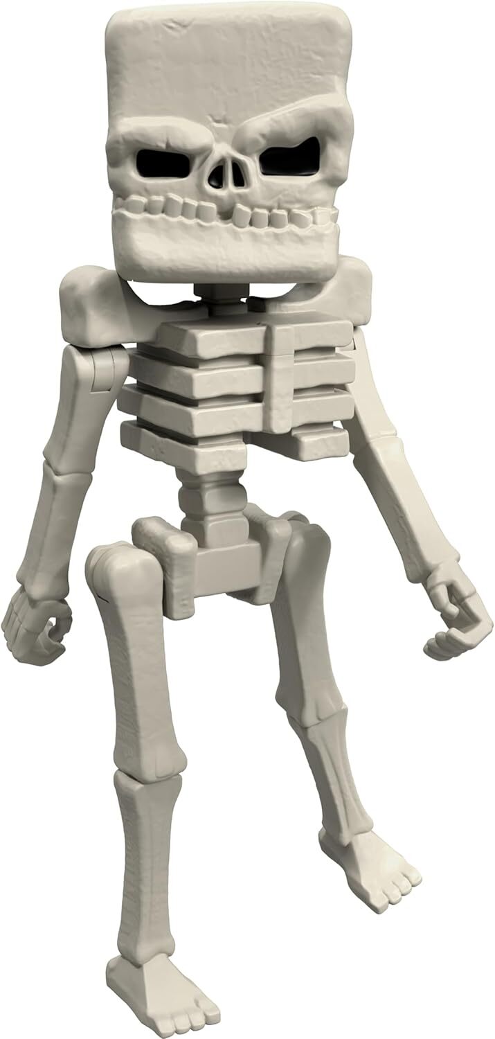 Mattel - Minecraft Movie 4&#x27;&#x27; Skeleton Figure with Accessories  [COLLECTABLES] Figure