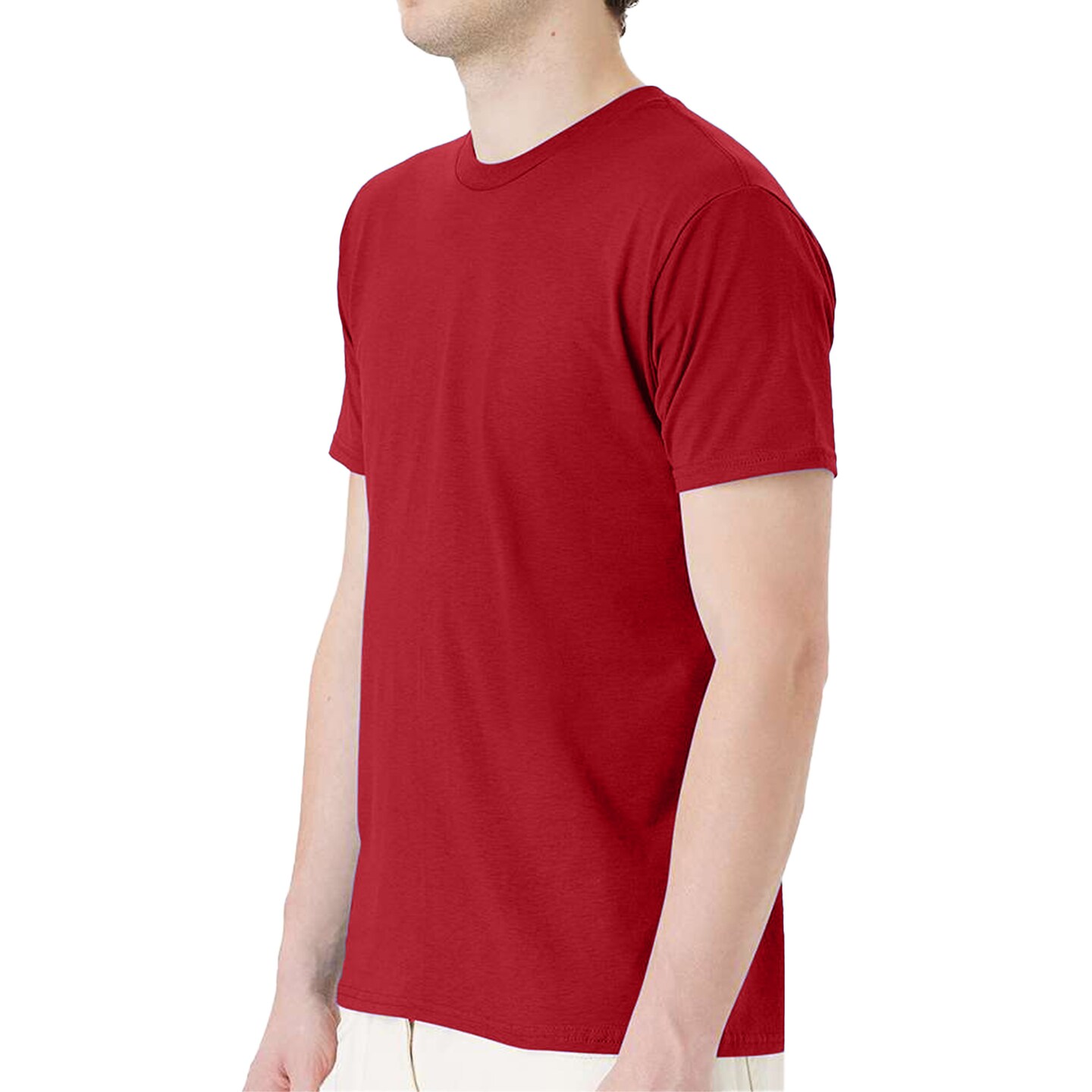 Hanes Perfect-T Blank T-Shirt, Crewneck Short Sleeve Basic Plain Tee