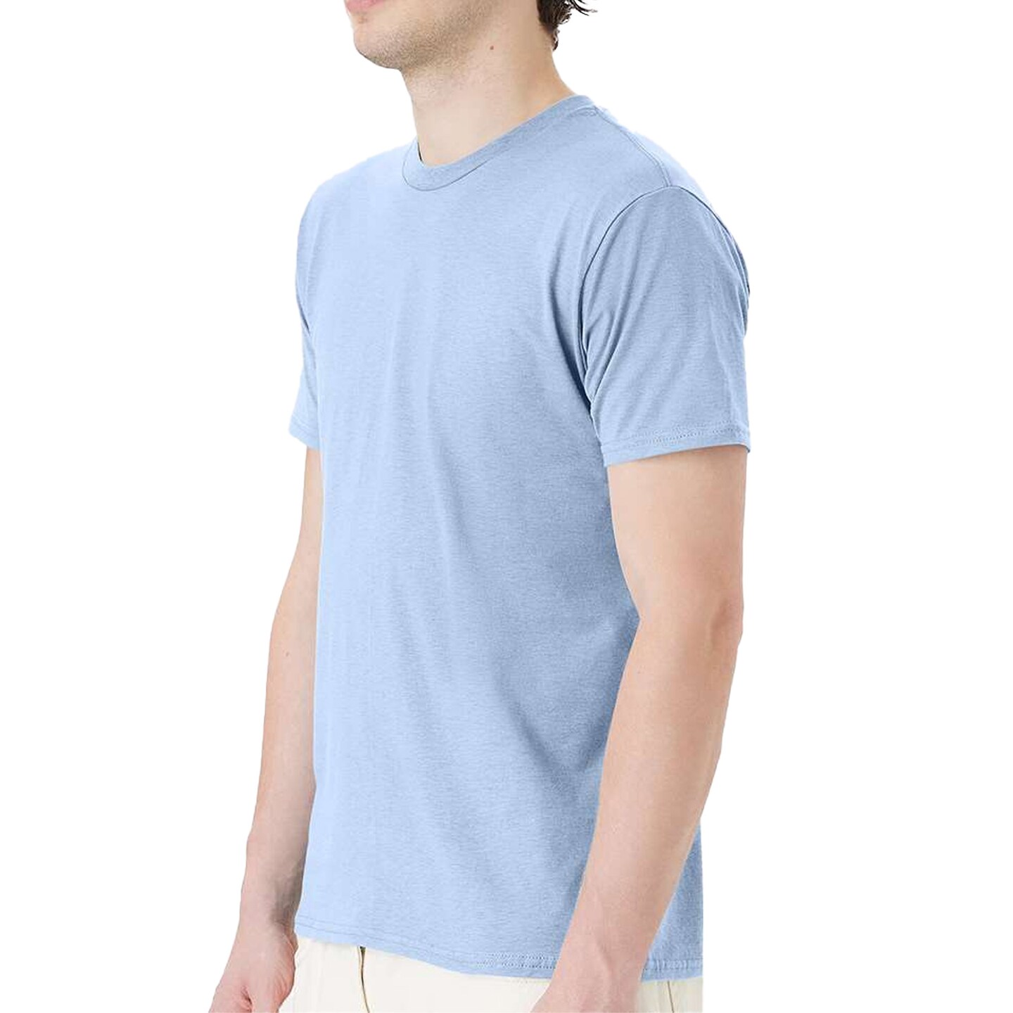 Hanes Perfect-T Blank T-Shirt, Crewneck Short Sleeve Basic Plain Tee