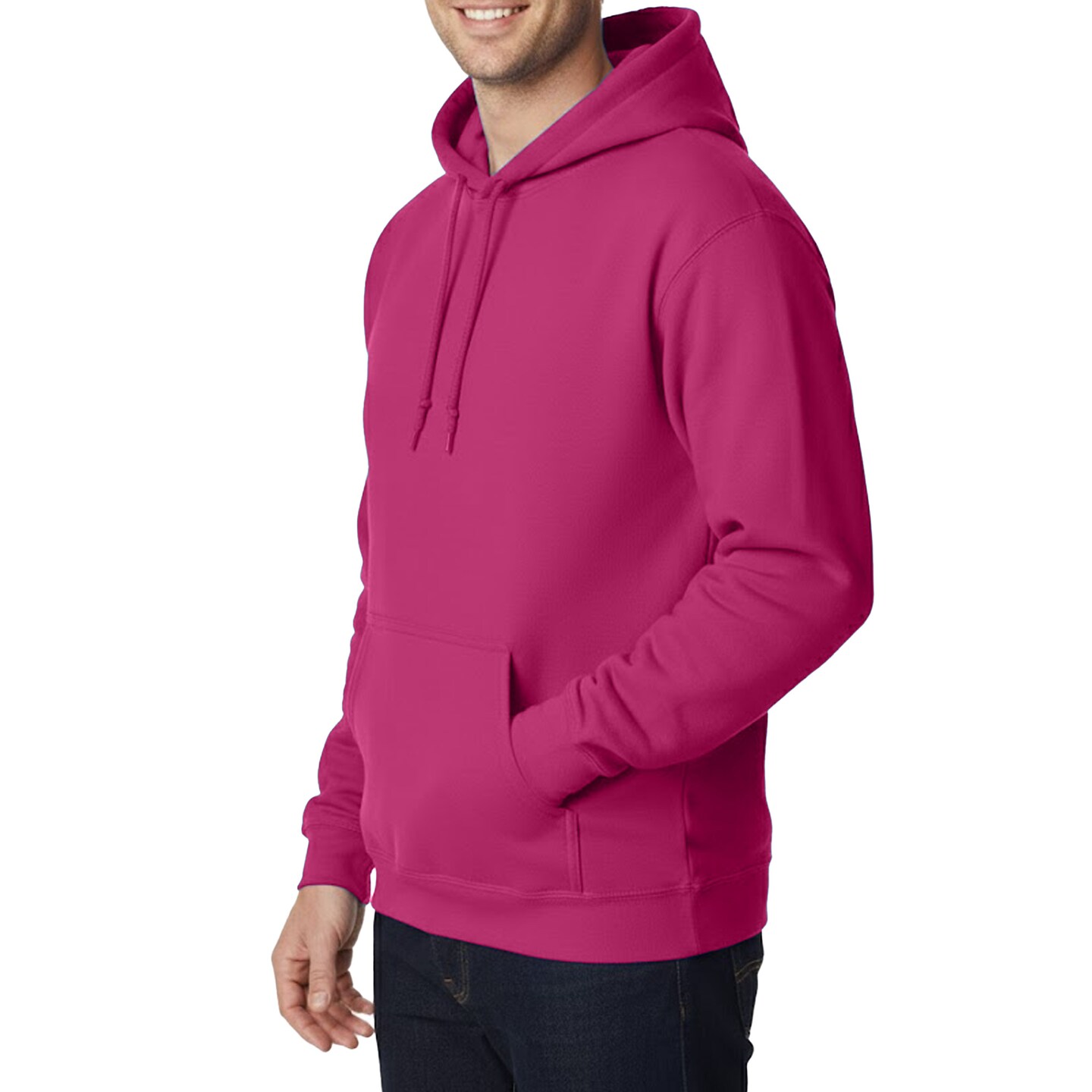 Gildan Unisex Fleece Hooded Sweatshirt 18500, Pullover Hoodie for Arts & Craft