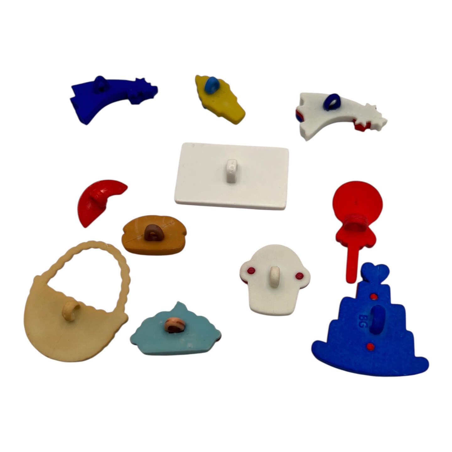 Patriotic Craft & Sewing Button Variety Pack – 120 Pieces in 8 Packs