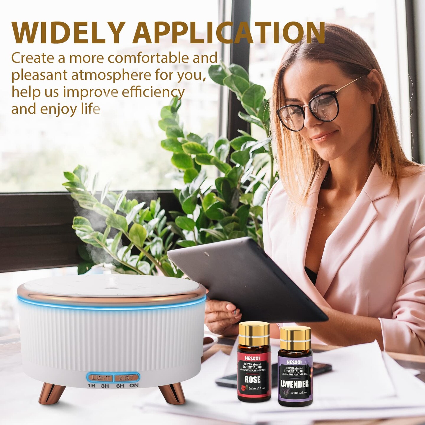 Essential Oil Gift Set -Perfect for Diffuser,Humidifier,Candle Making, Halloween, Christmas(18 * 5ML)