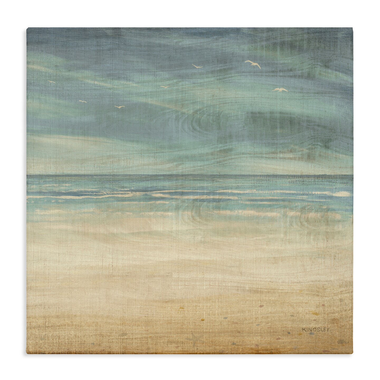 Stupell Industries Moody Coastal Days Canvas, design by Dan Meneely