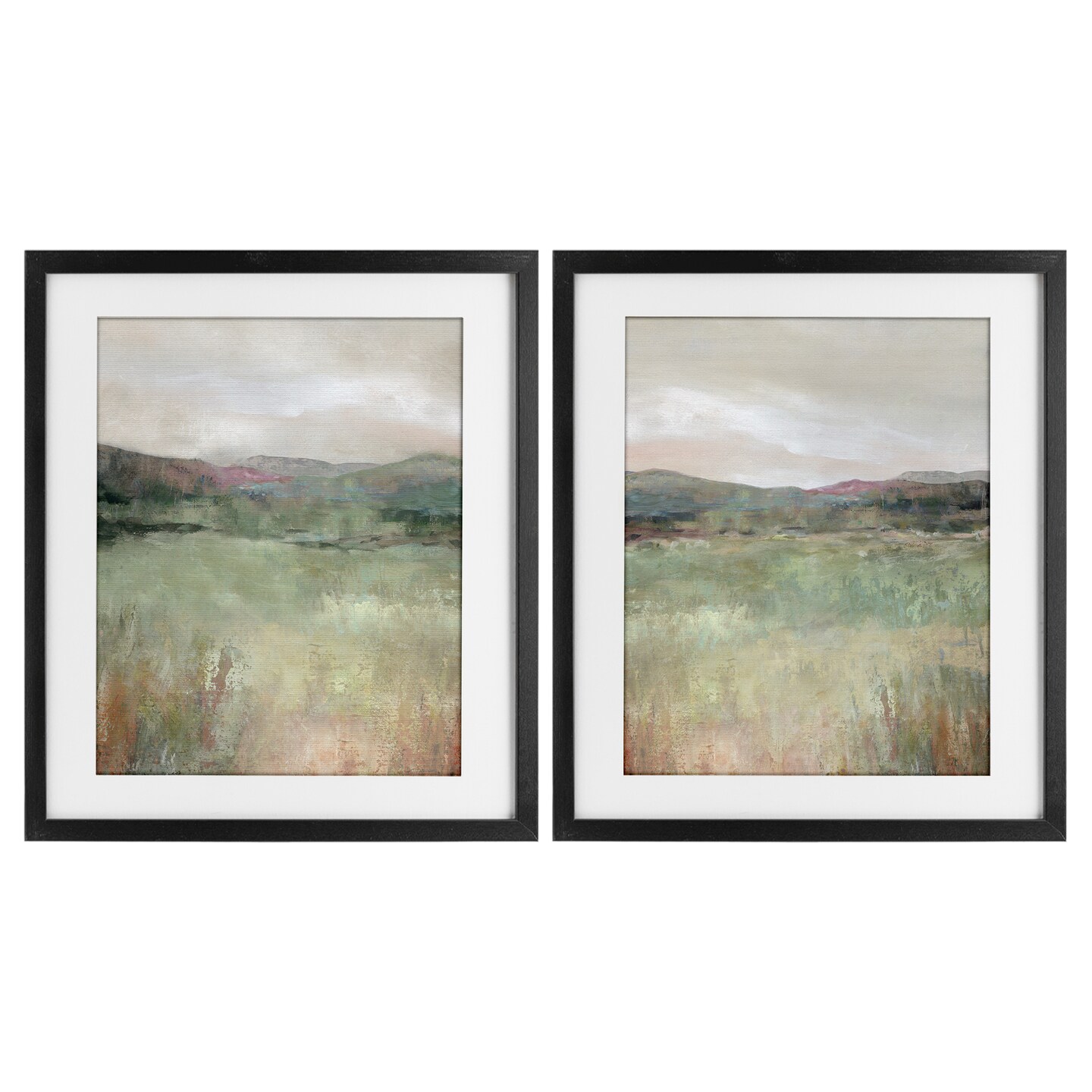 Stupell Industries Muted Glimpse of Spring 2pc Framed Print Under Glass Set, design by Carol Robinson
