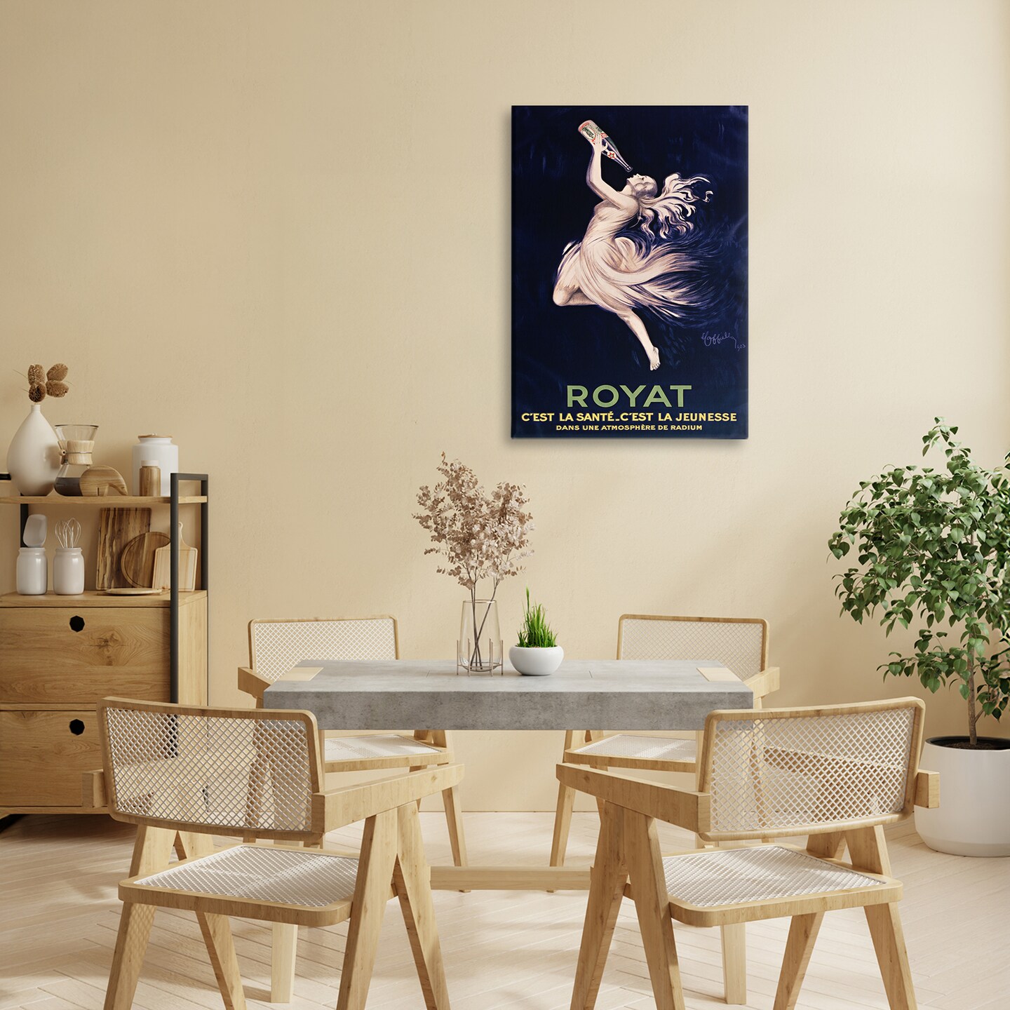 Stupell Industries Royat 1923 Advertisement Canvas, design by Leonetto Cappiello