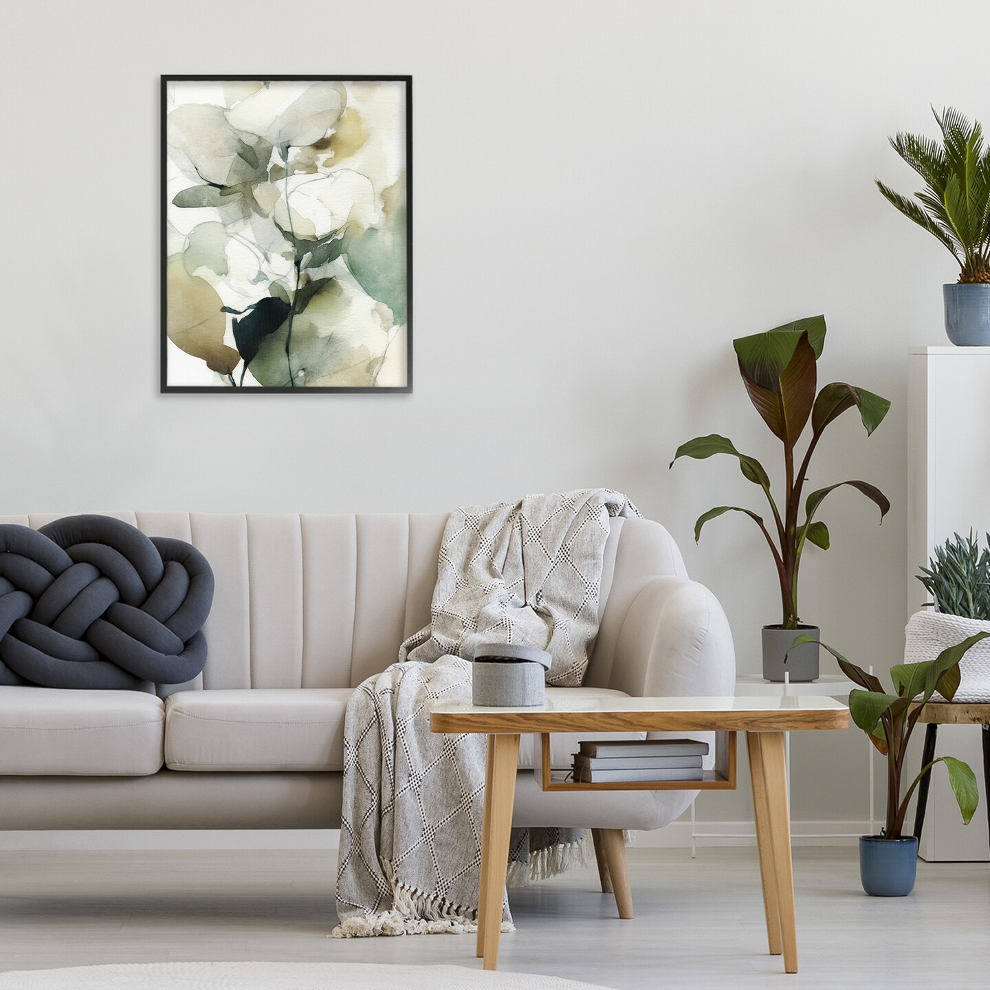 Stupell Industries Floral Branches in Motion Framed Giclee, design by Svetlana Aleynikova