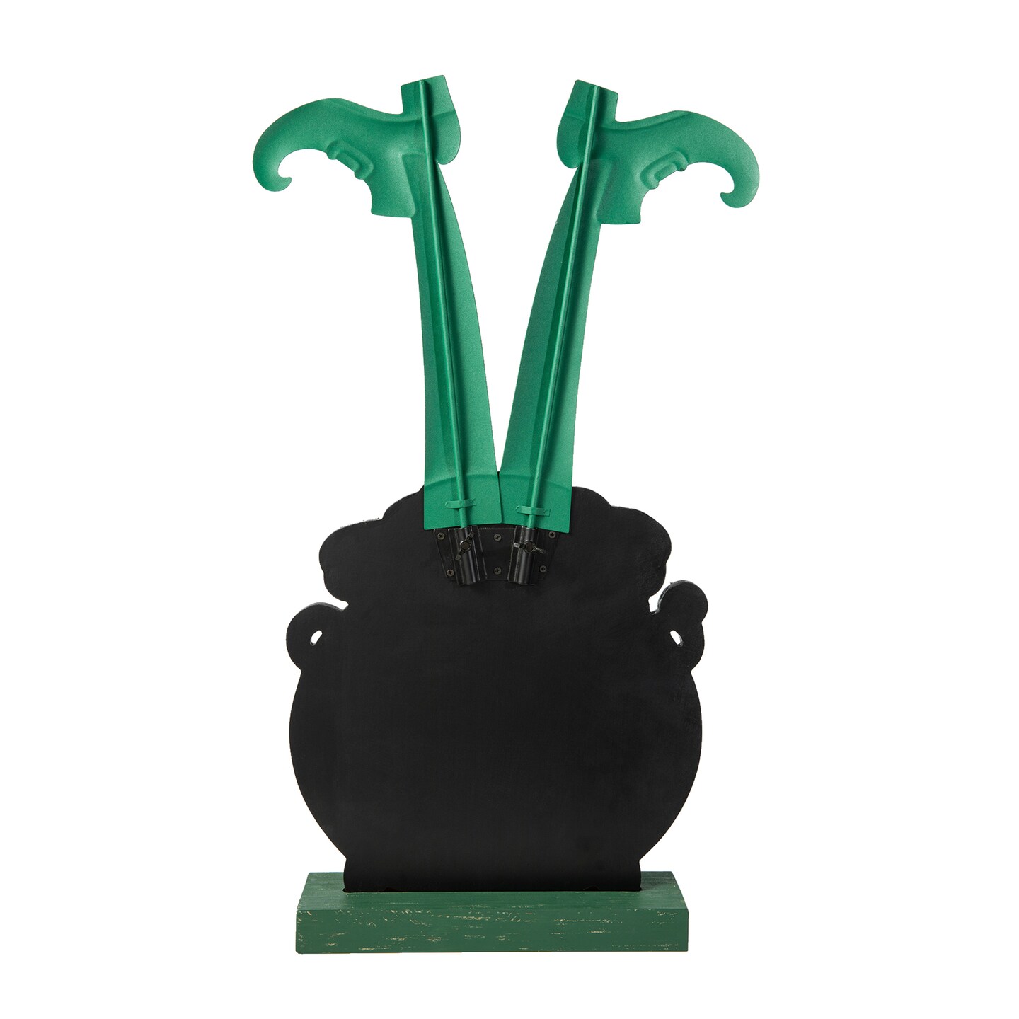 Set of 2 Wooden St. Patrick's Leprechaun Pot of Gold Porch Decor