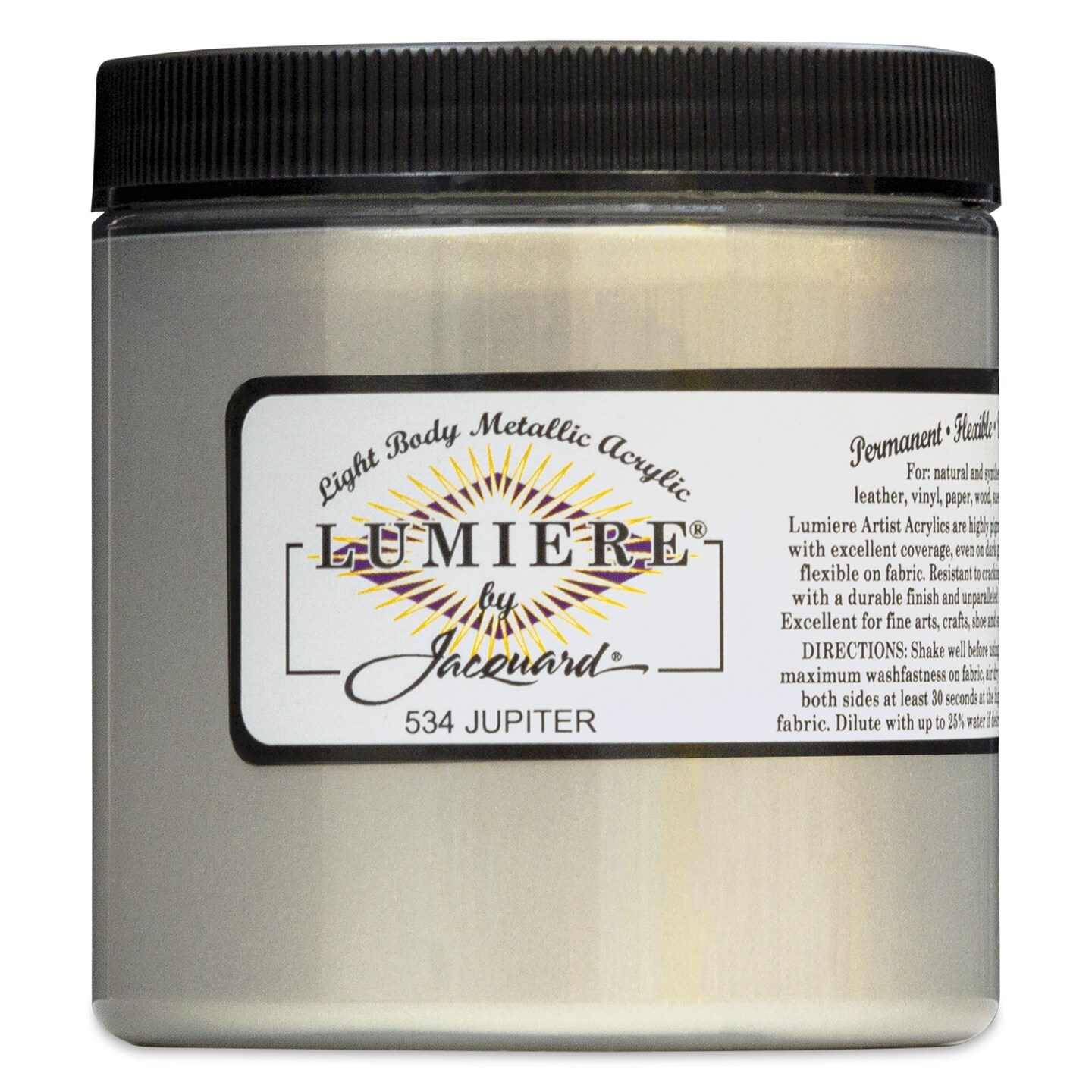 Jacquard Lumiere Acrylic - Jupiter, 8 oz Jar