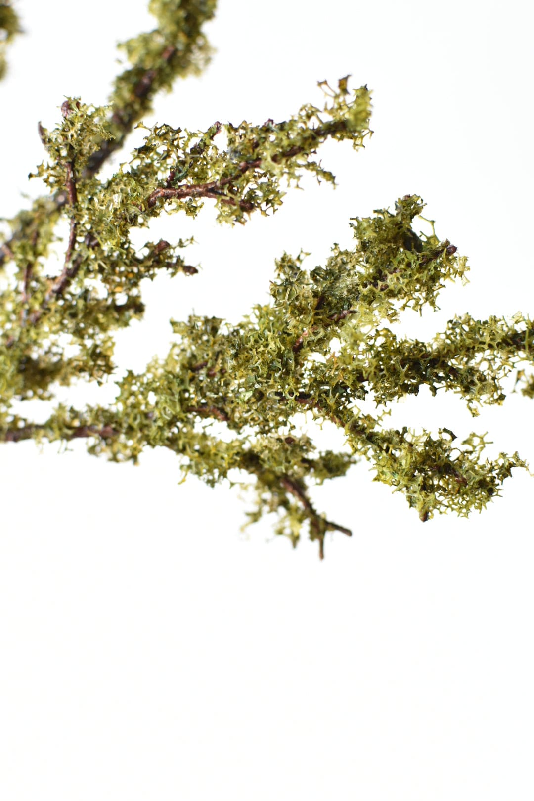 33&#x22; Faux Moss Twig Branch Stem