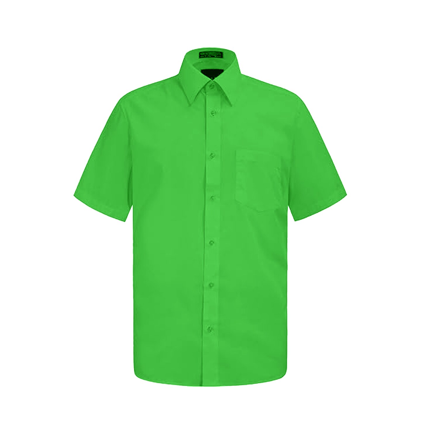 Green Short Sleeve Stylish Shirt