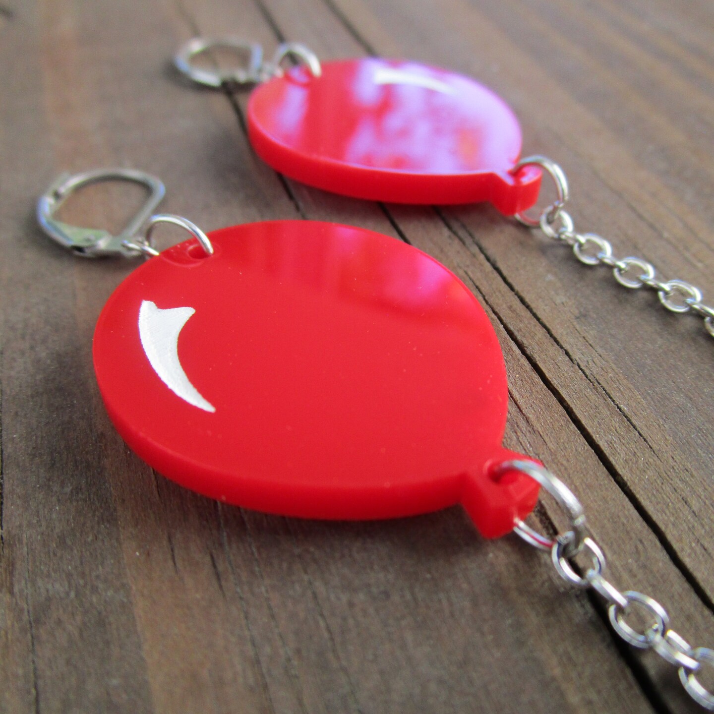 Funny Clown Earrings For Women - Circus Theme Dangly Jewelry For Bachelorette Parties & Carnival Events