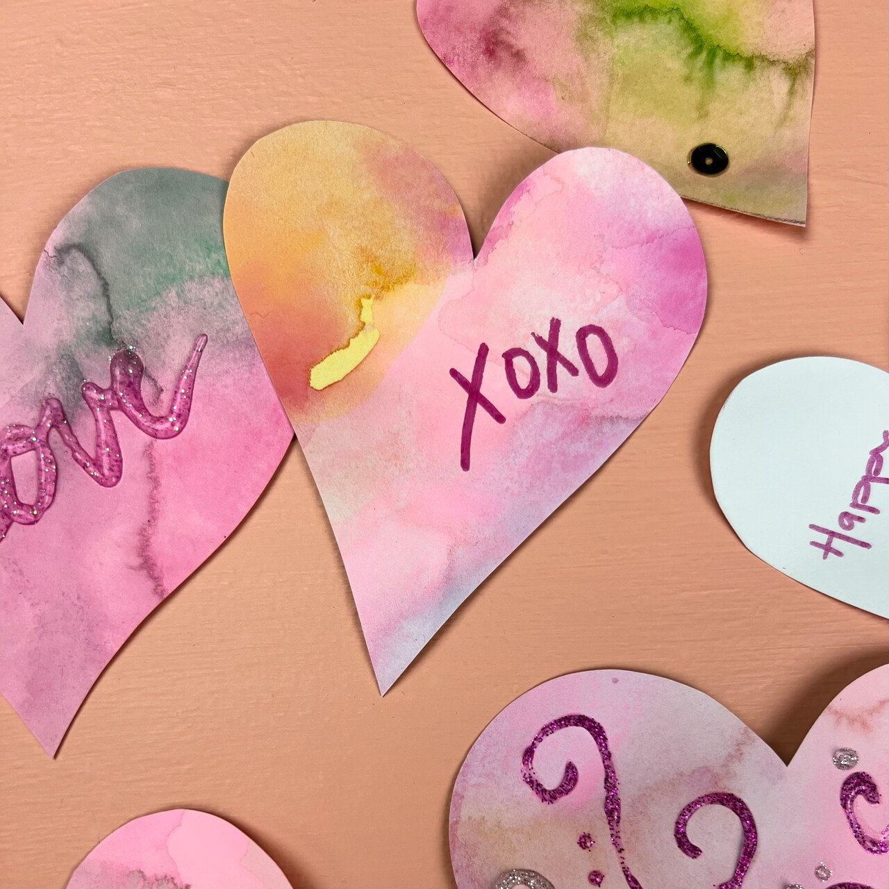Kids Club: Watercolor Valentines