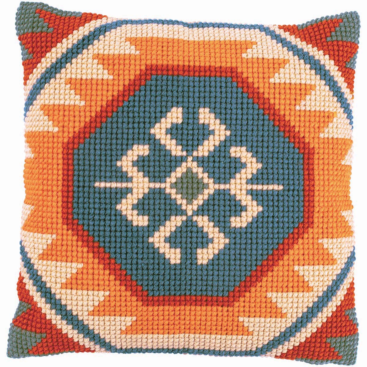 Vervaco  Kilim Motifs Pillow Cover Needlepoint Kit