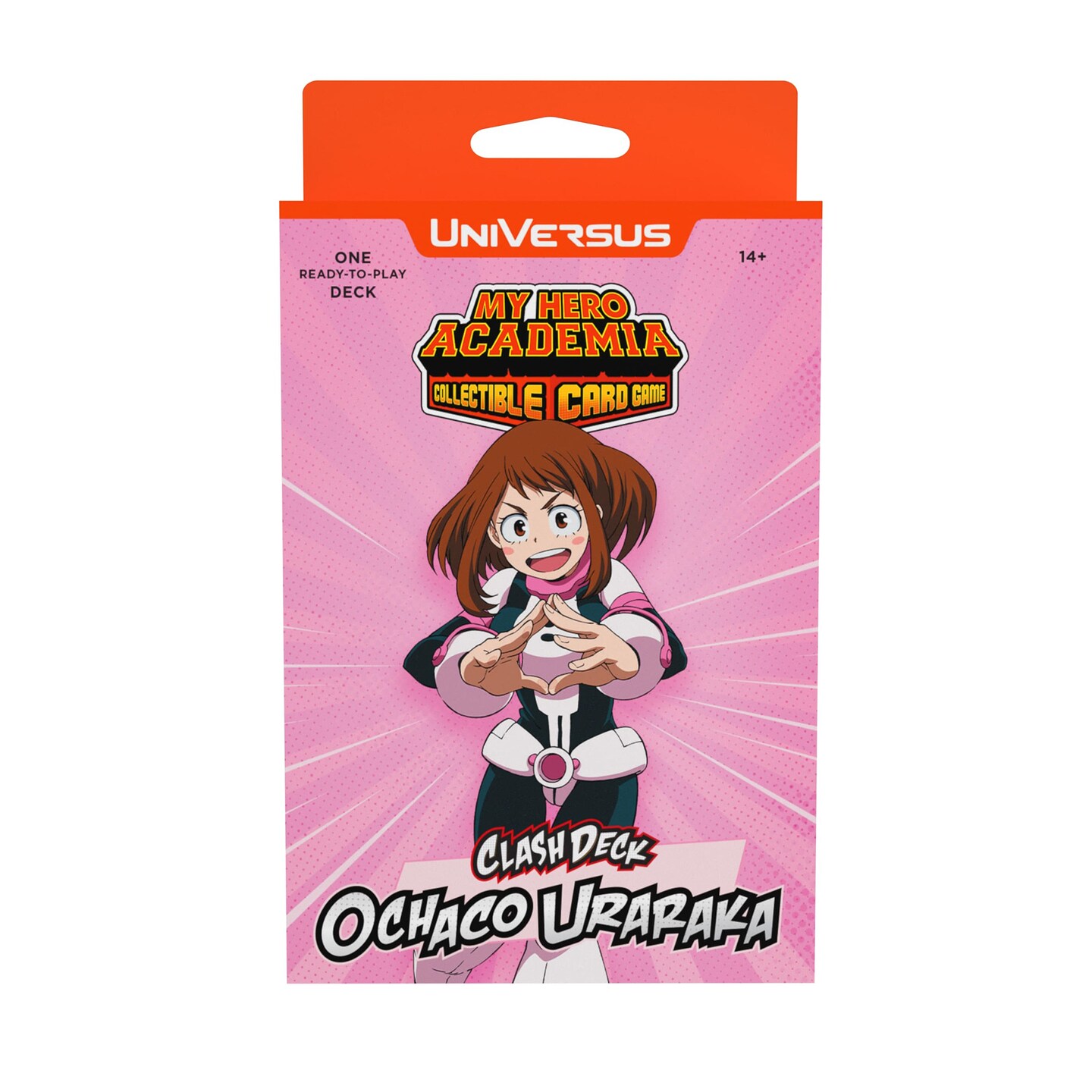 Universus: My Hero Academia Collectible Card Game Set 6: Jet Burn Clash Deck - Ochaco Uraraka - Ready To Play Character Deck, 51 Cards &#x26; Paper Playmat