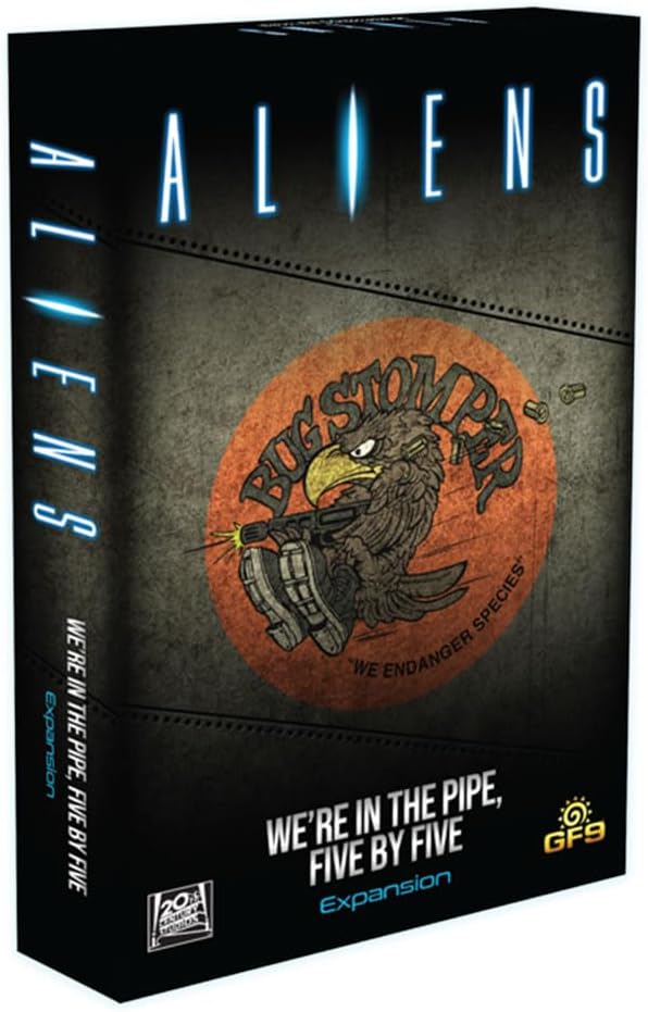 Gale Force Nine - Aliens- We&#x27;re in The Pipe, Five by Five Expansion