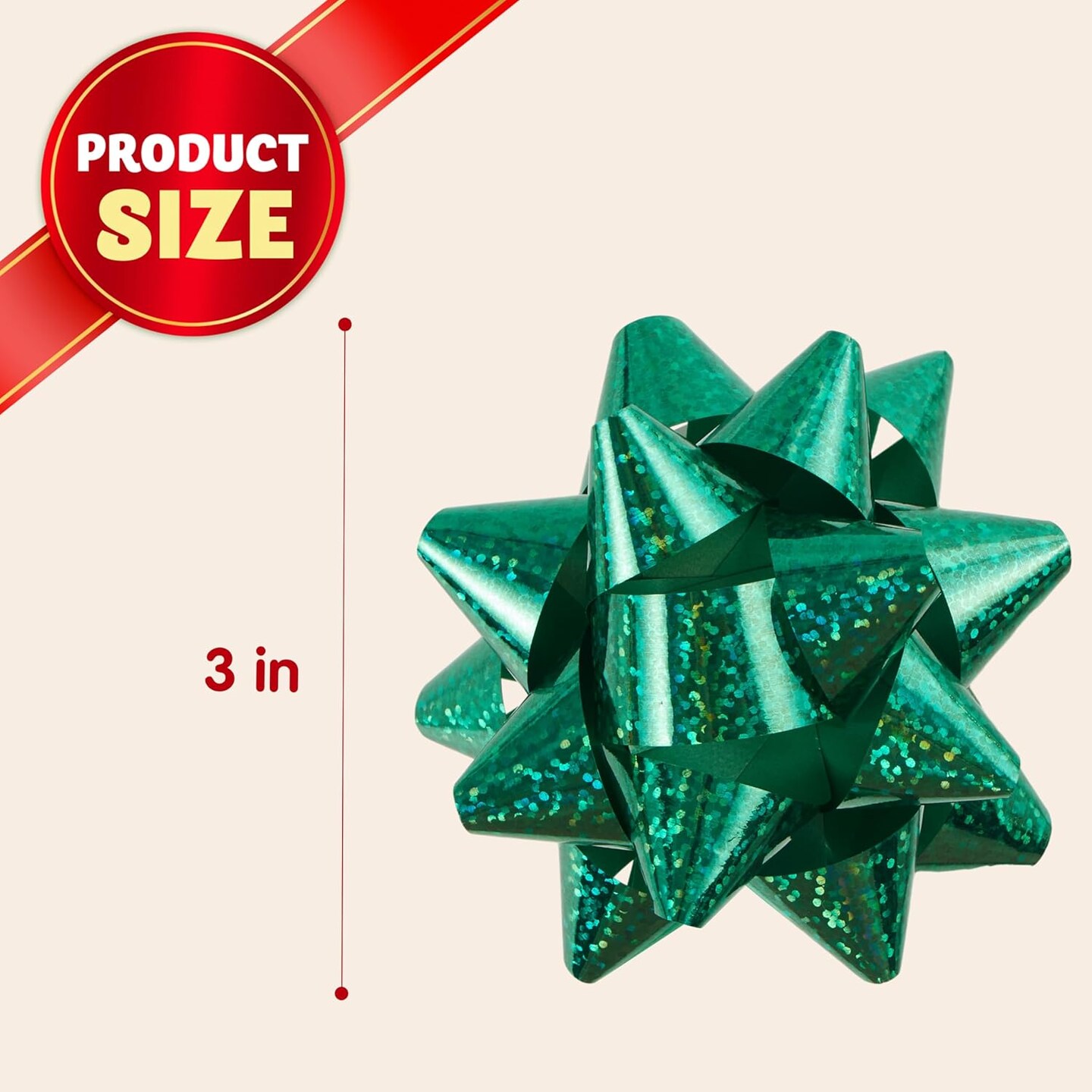 75 PCS 3 Inch Christmas Self Adhesive Gift Bows and 2 Rolls of Christmas Curling Ribbons for Baskets, Wine Bottles Decoration, Gift Wrapping and Decoration Present