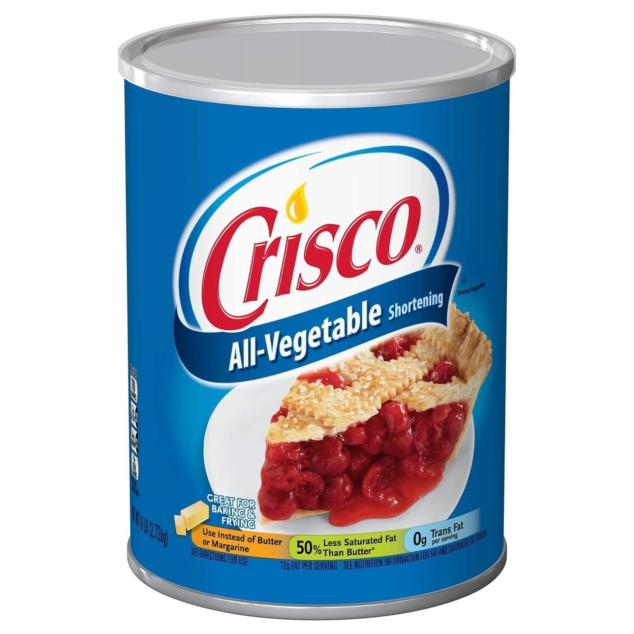Crisco All-Vegetable Shortening (6 Pounds)