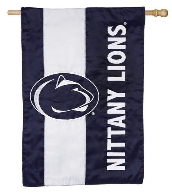Penn State Nittany Lions Banner 2 Sided Embellished Logo