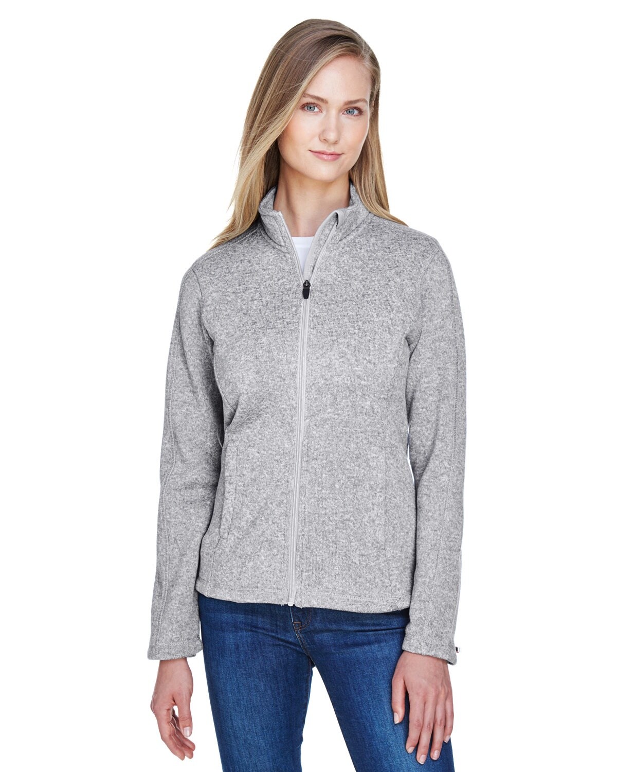 Devon &#x26; Jones&#xAE; Ladies Bristol Full-Zip Sweater Fleece Jacket