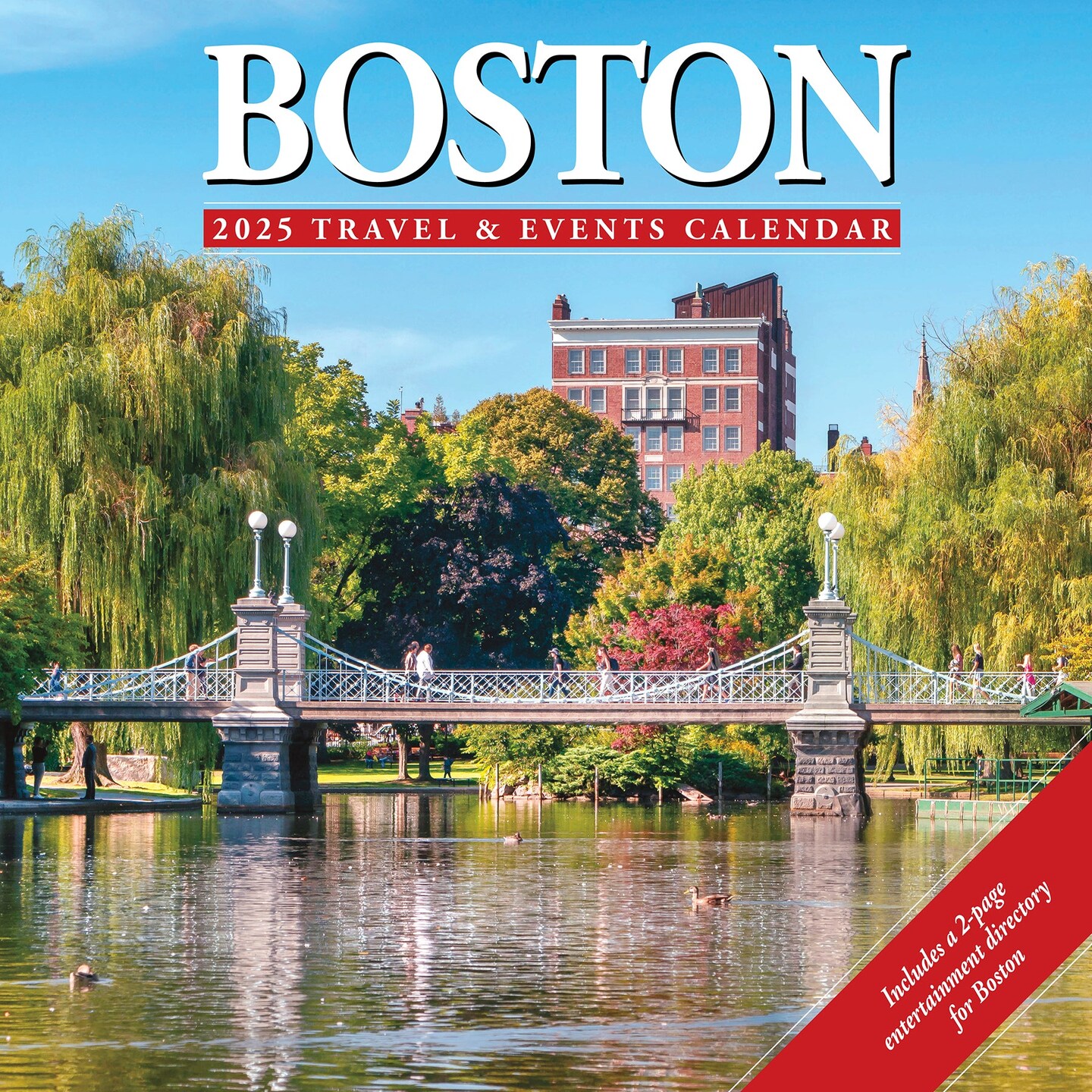 Boston 2025 Wall Calendar