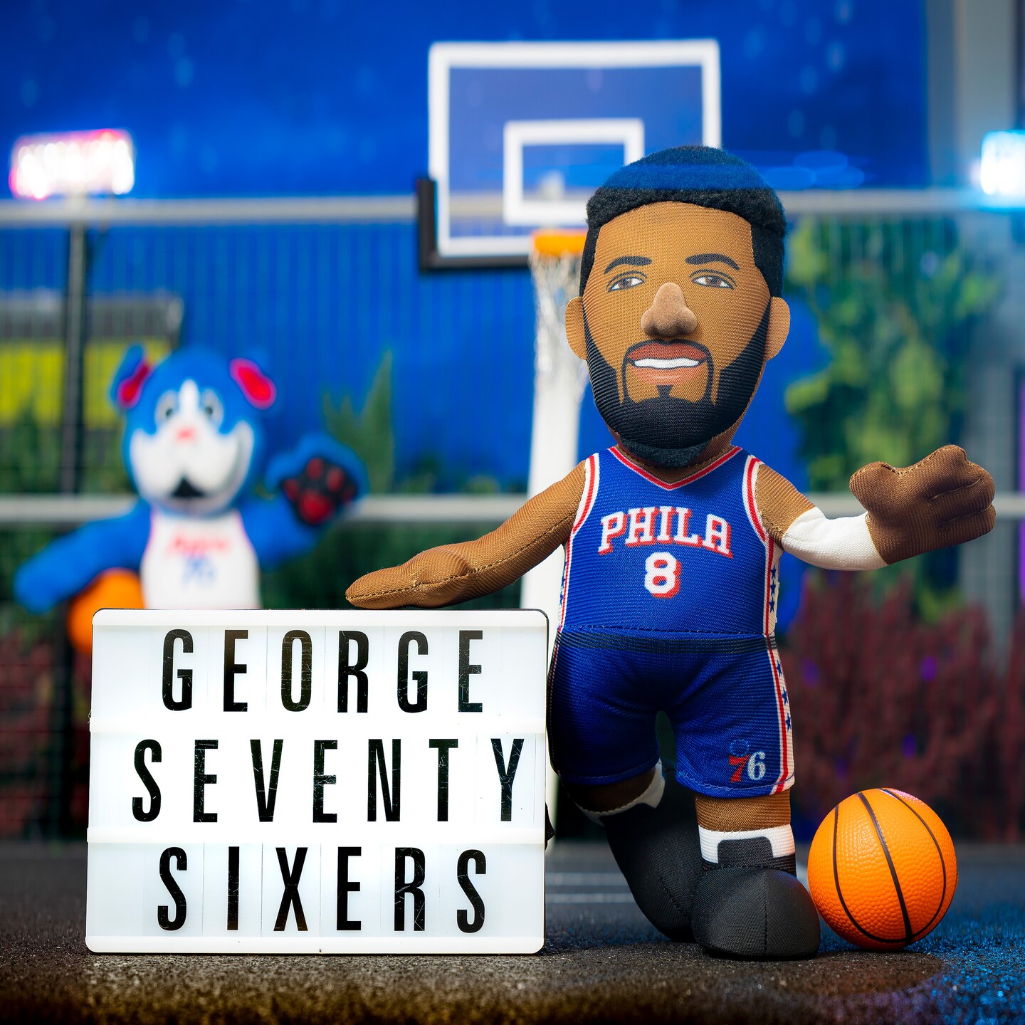 Bleacher Creatures Philadelphia 76ers Paul George 10&#x22; Plush Figure