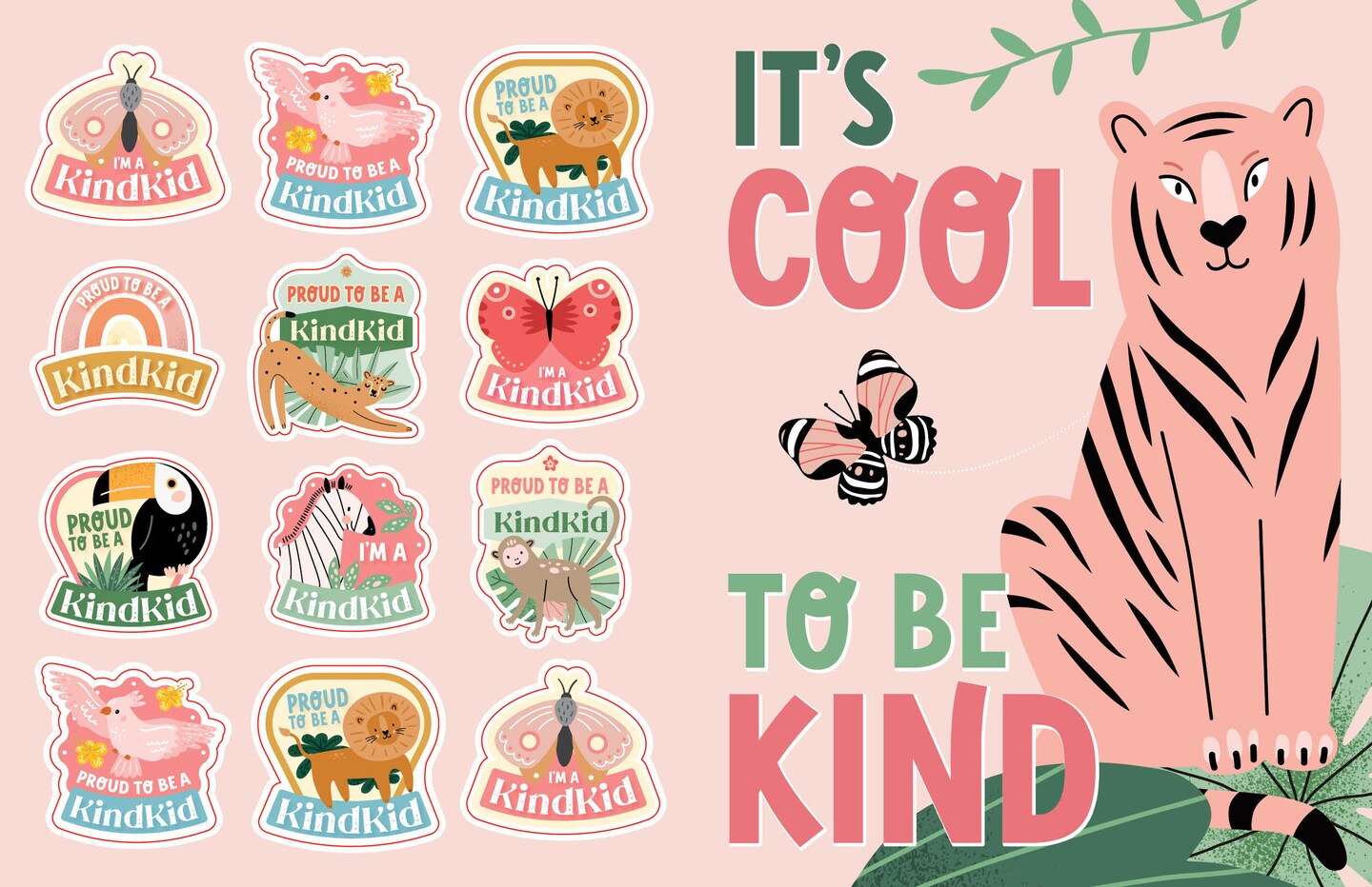 KindKids Super Awesome Sticker Activity Book: Pull-Out Papercrafts and Super Cute Stickers to Make Cards, Posters, Games & More