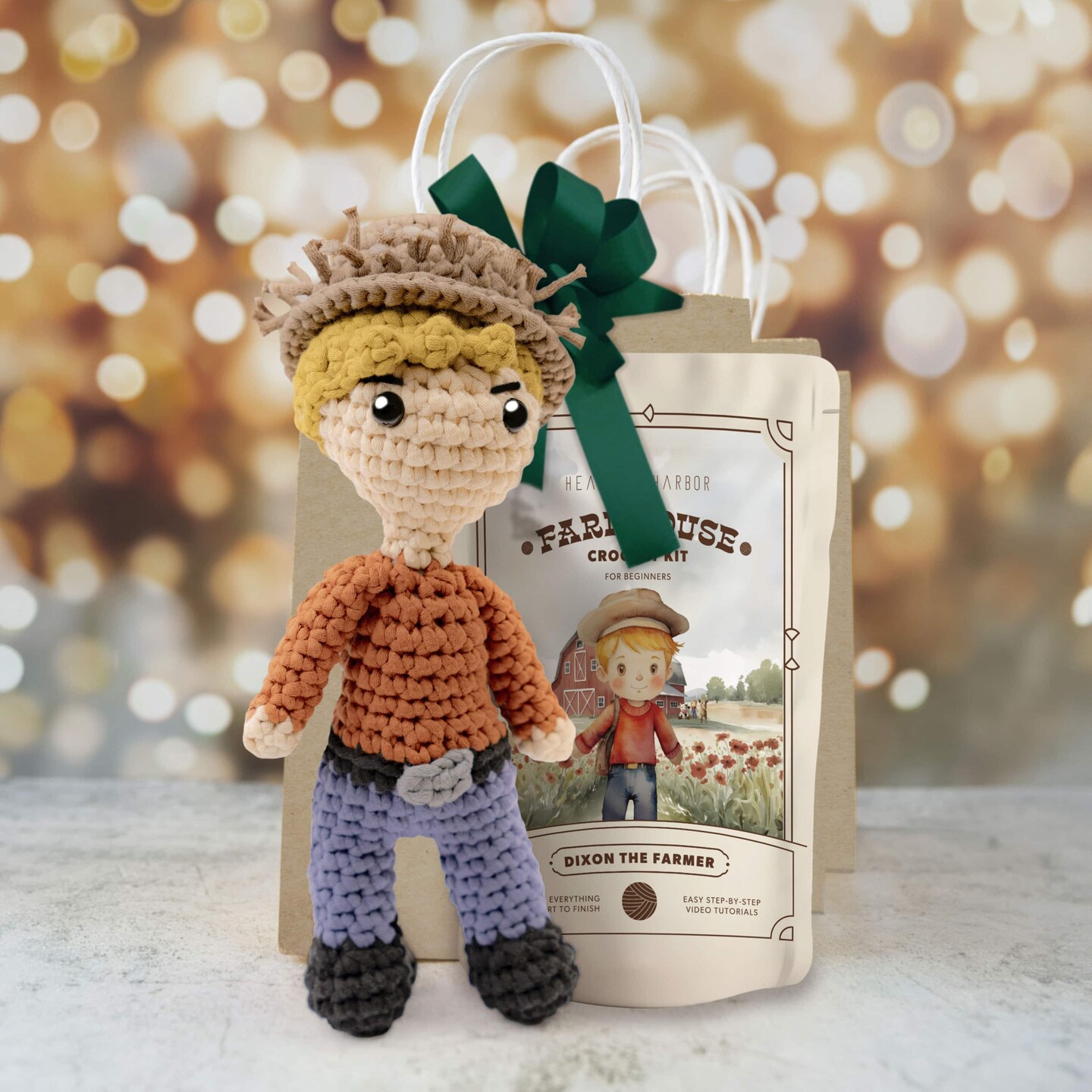 Hearth &#x26; Harbor Amigurumi Crochet Kit for Beginners